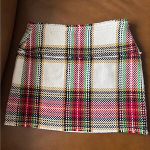 Adorable trendy wool mini skirt